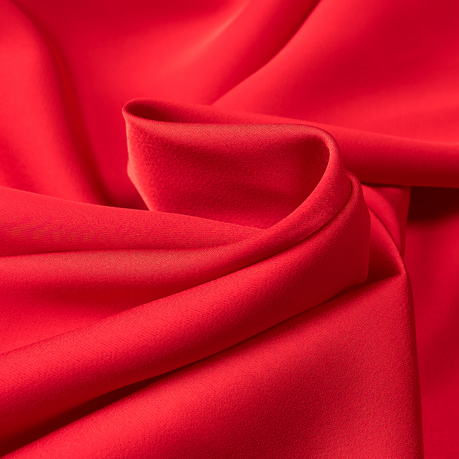 Homemade Women Clothing Classic Simple Silk Satin Texture Midi Dress
