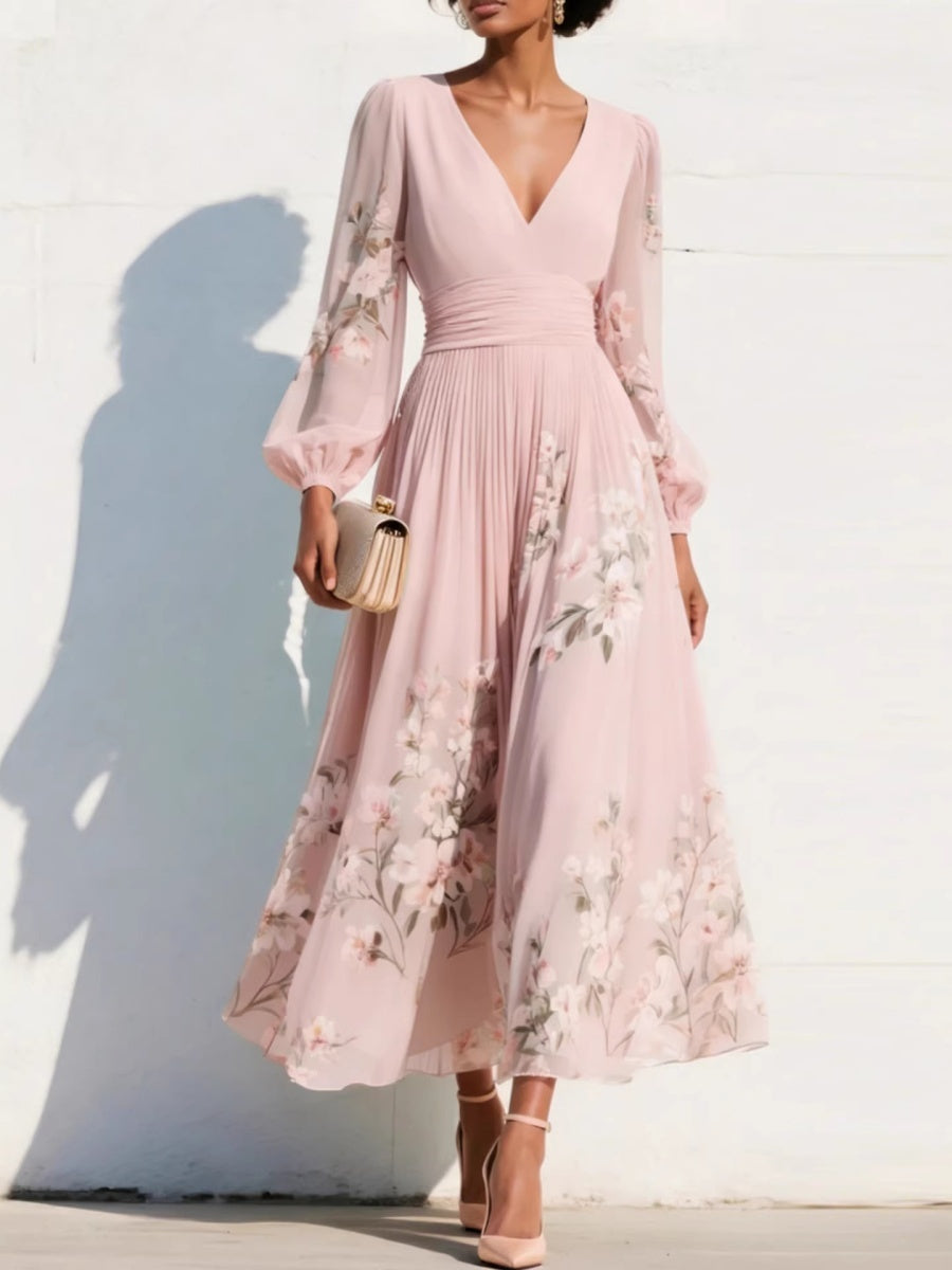 Vacation Formal Dress Printed Maxi Dresses
