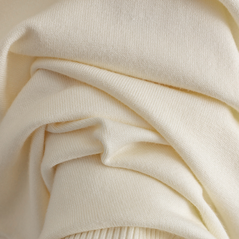 Women Clothing Autumn Winter Casual Solid Color Turtleneck Knitting Sweater Slit Bottoming Dress