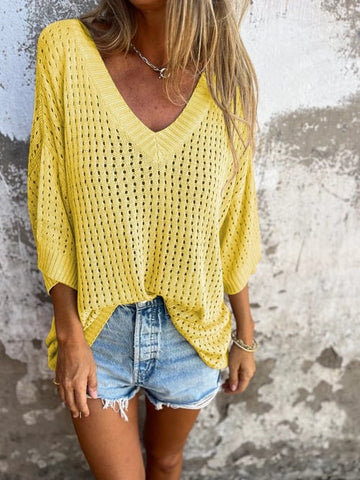 Knitted blouse