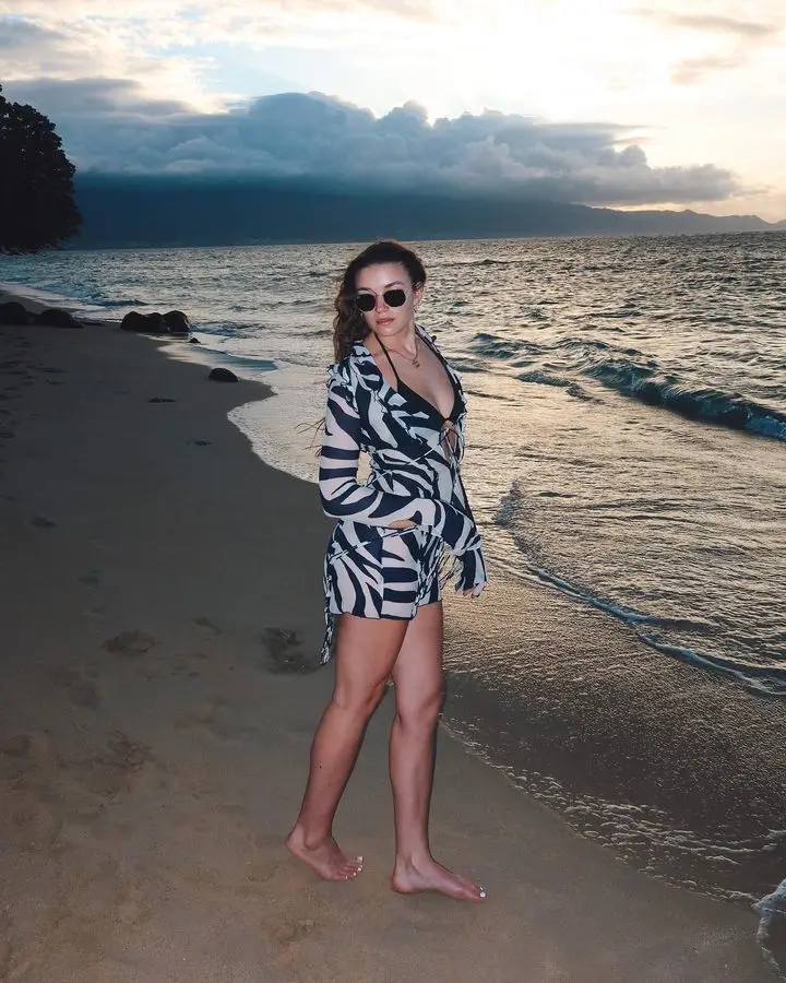 JULISSA MO Chiffon Sheer Bandage V-Neck Longsleeve Mini Dress For Women Sexy Zebra Print Slim See Through Beach Holiday Dresses