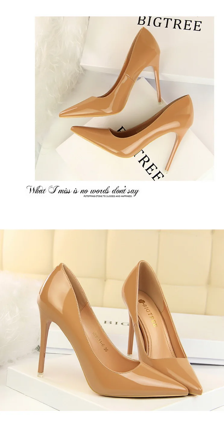 Shoes Patent Leather Shoes Woman Pumps High Heels Stiletto Heels 10.5 Cm Red Wedding Shoes Bridal Shoes Women Heels
