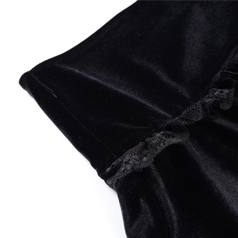 Punk Cross Pattern Mini Skirt Y2K Grunge Gothic Black Lace High Waist Pleated A-line Skirt Vintage Women E-girl Clothes
