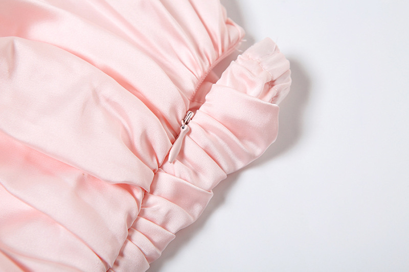 Women Clothing Summer Collection Graceful Fashionable Sexy Tube Top Backless Bud Dress