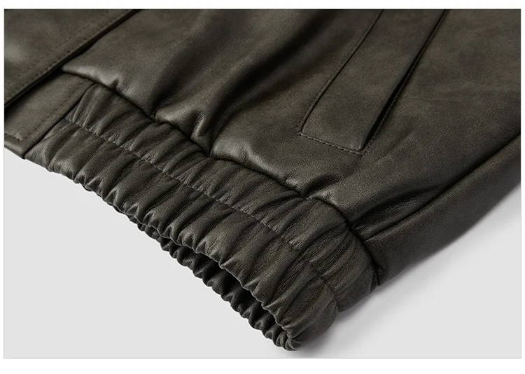 Coat Women Collar Loose Cool Style High Street Autumn New Retro Textured Cool PU Leather Jacket