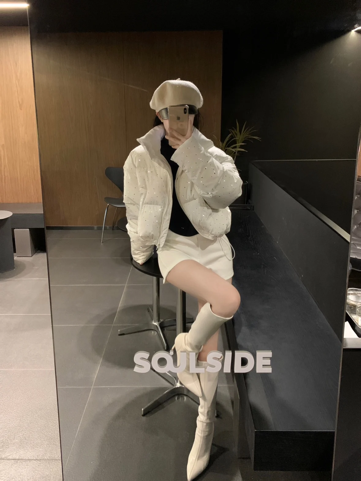 Women Autumn Winter Puffer Jacket New Short Parkas Coat Korean Fashion Stand Collar Bread Jacket Solid Outerwear