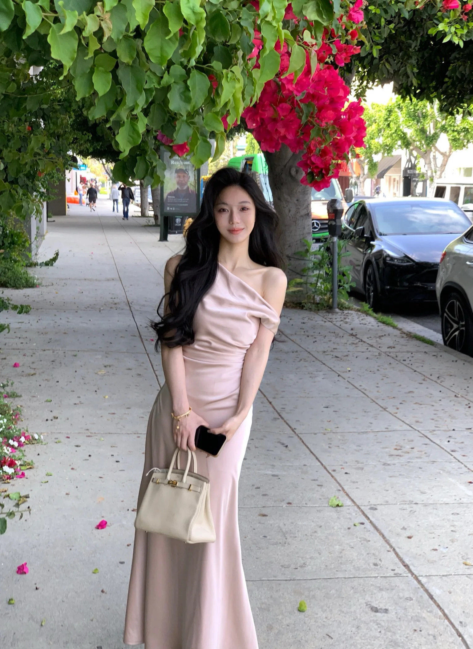 Elegant Bodycon Satin Long Dresses for Women Off Shoulder Solid French Mermaid Wedding Evening Party Dress Prom Robe Vestidos