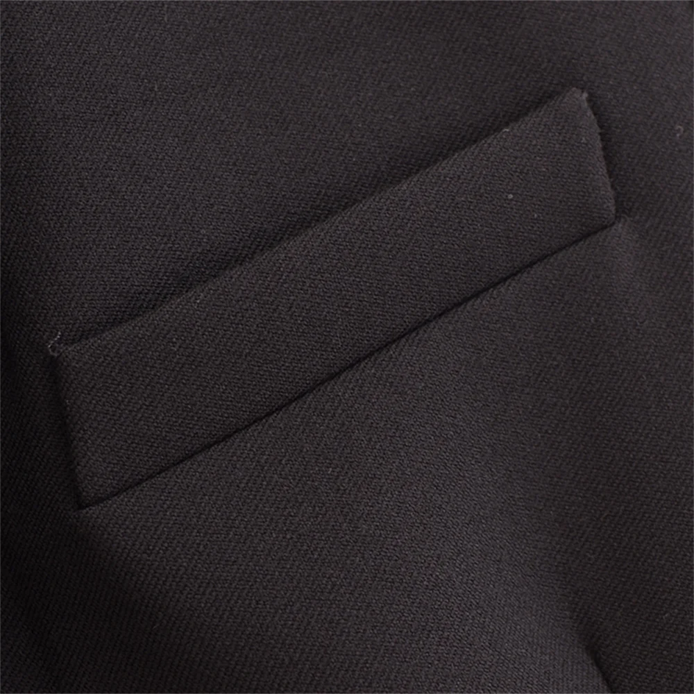 autumn new women's clothing style slim fit loose versatile shoulder pad lapel simple suit jacket