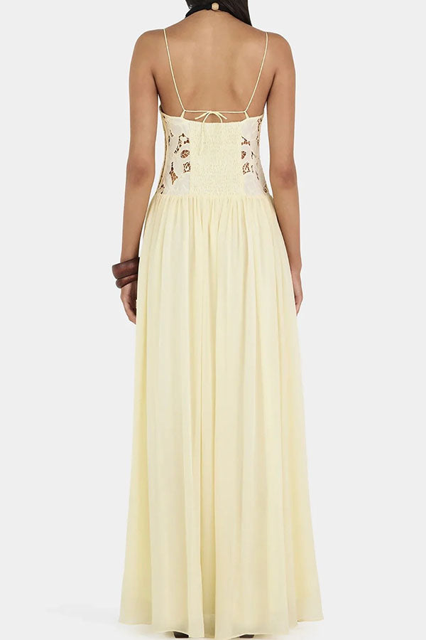 Amelie Lace Bustier Dress