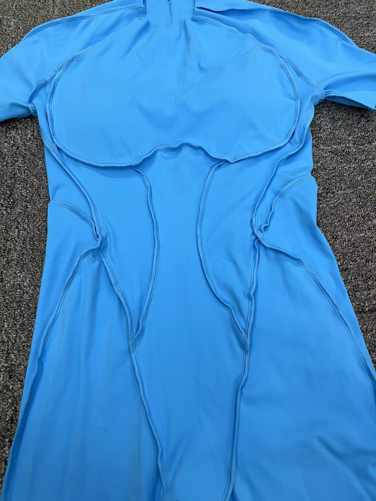 Autumn Sand Winter One Piece Sports Yoga Jumpsuit Backless Tight Long Sleeved Trousers Jumpsuit