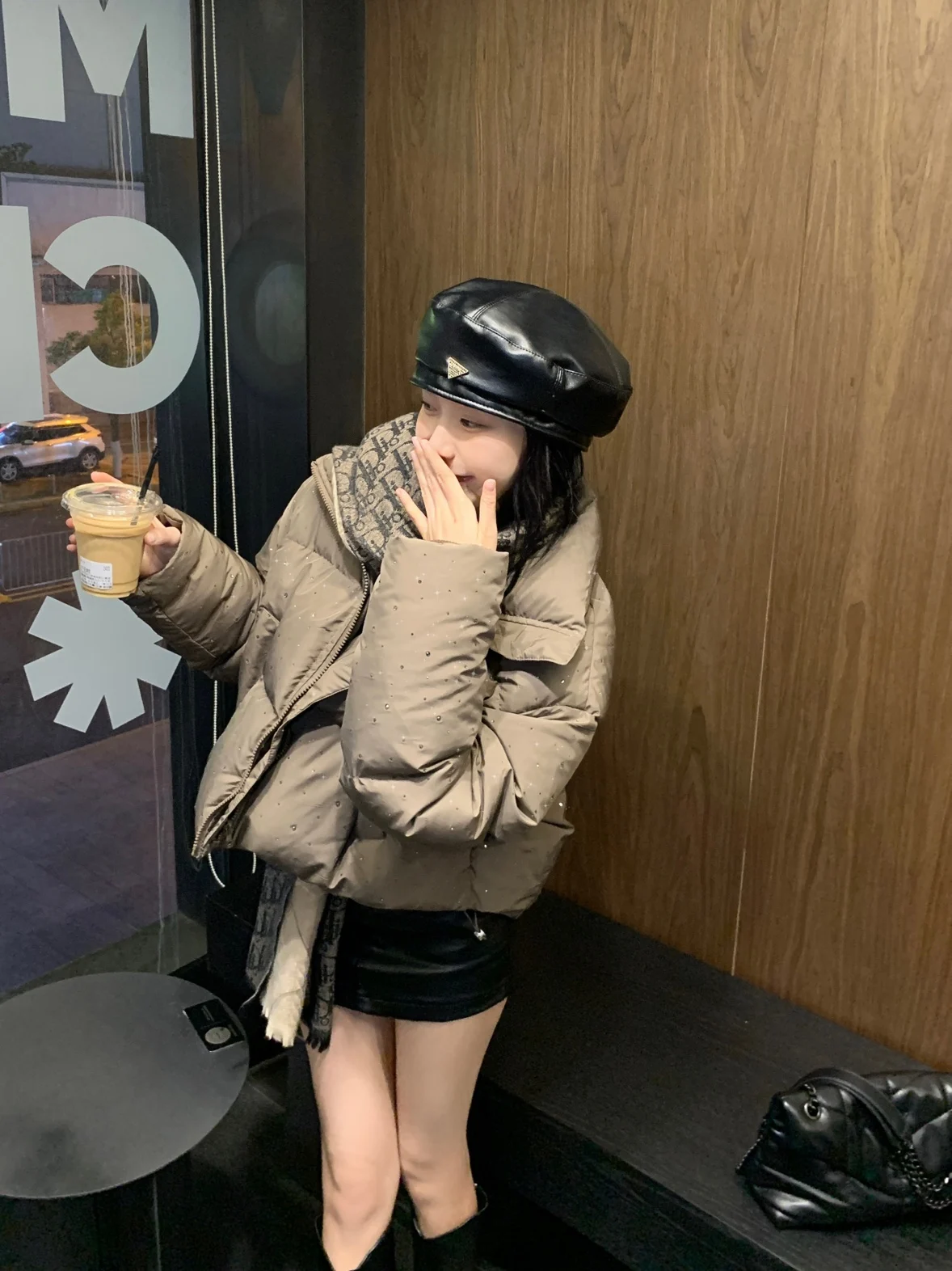 Women Autumn Winter Puffer Jacket New Short Parkas Coat Korean Fashion Stand Collar Bread Jacket Solid Outerwear