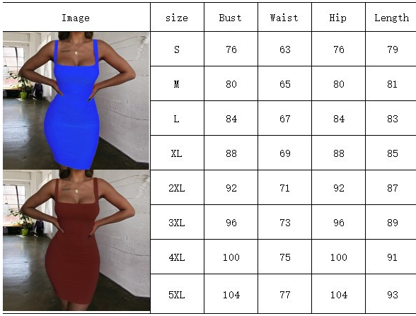 Candy Color Hip-Wrapped Sleeveless Strap Dress Women Dress
