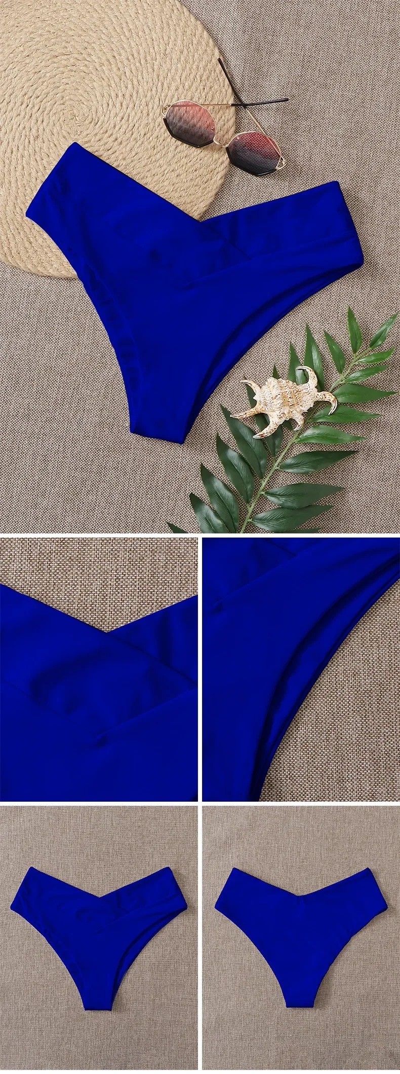 Newest Sexy Swimwear Women Briefs Bikini Bottom Brazilian Thong Swimsuit Classic Cut Bottoms Biquini Swim Short Ladies Swimsuit