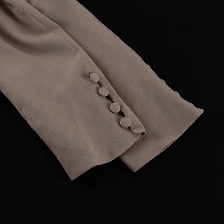 Fall New Mini Skirt Suit Long Sleeve Lapel Fishbone Top Hip-Covering Skirt Sexy Bodycon Two-Piece Commuting Sets Female