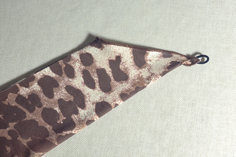 Women's Wear Leopard Print Micro Transparent Blouse Pants Asymmetric off Shoulder Long Sleeve Top Short Pants Two Pieces