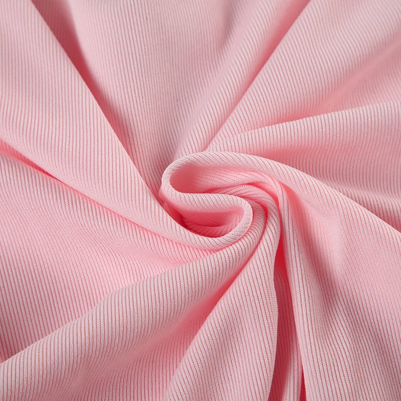 Pink Sweet Basic Slim Long Sleeve Tees Top T Shirts Women Cross Tie Lace Patchwork Cute Japanese Kawaii Y2K Clothes