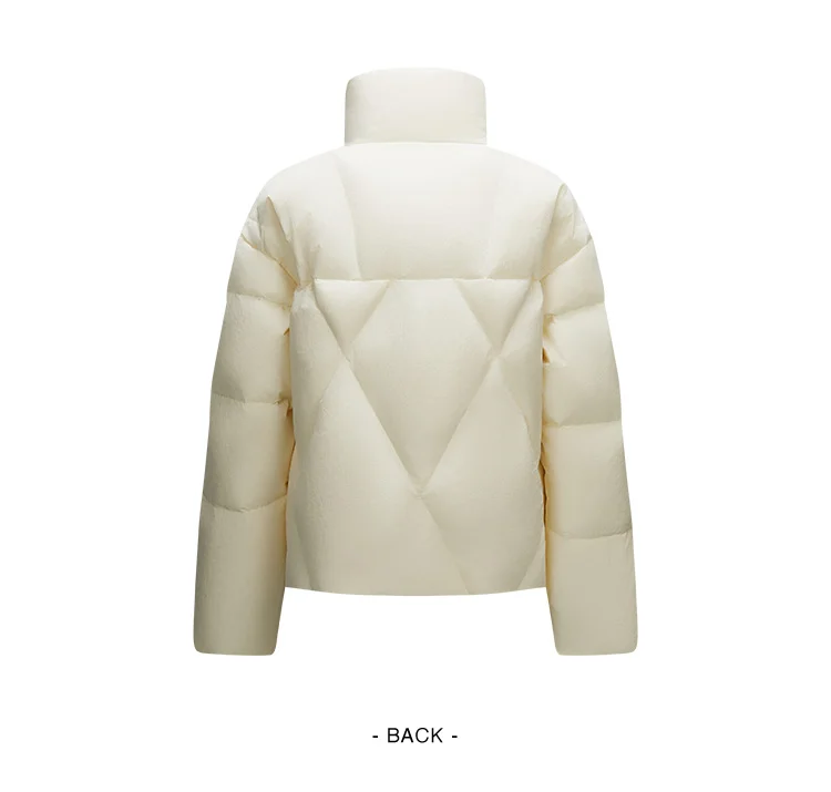 Down Jacket Women Chinese Style Disk Button Gentle Series Sweet New Winter Stand Collar Loose Texture Thick Coat