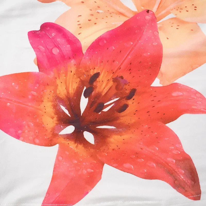 Sexy Floral Print Bustier Short Strapless Top One-Piece Sleeveless Slim-Fit Fashion Tops For Women Casual Neckless Y2k Bra Top