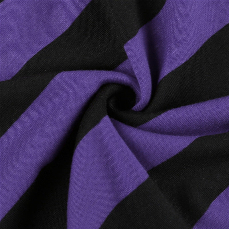 Cyber Punk y2k Top 2000s Women Striped Round Neck Long Sleeve T Shirt with Hole Gothic Clothes E Girl Tees Streetwear