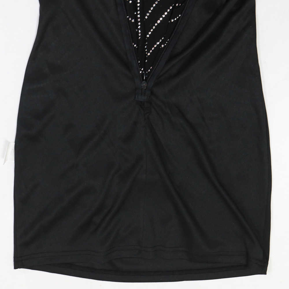 Women Wear Drilling Slim Fit Long Sleeve Narrow Slim Fit Dress