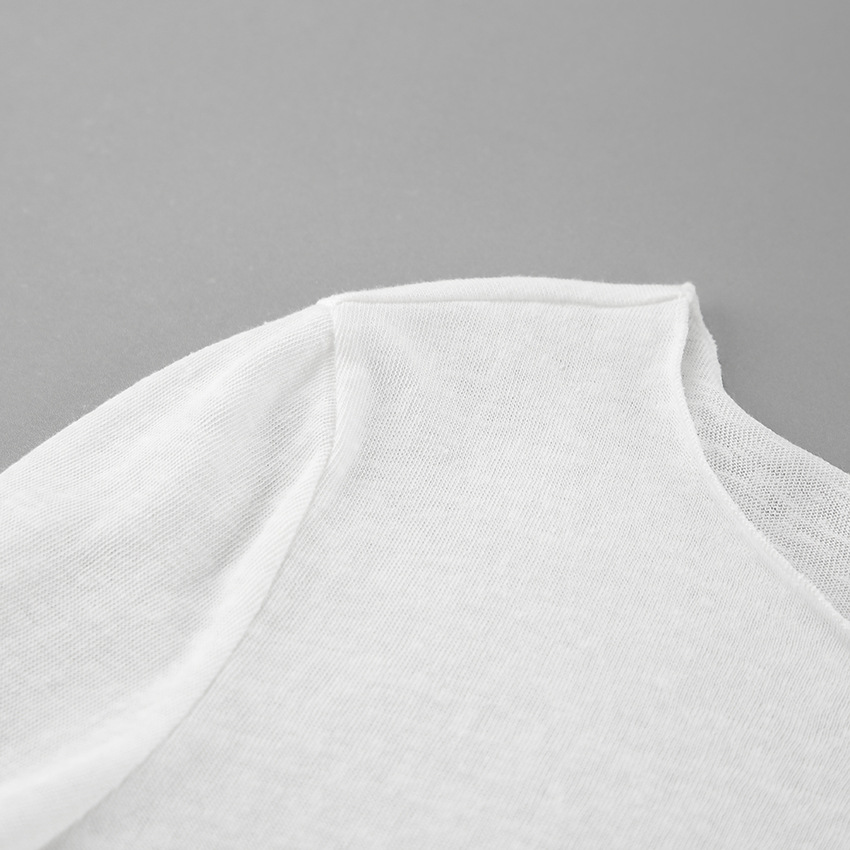 Inner Wear Solid Color round Neck Pullover Long Sleeve T shirt Women Top