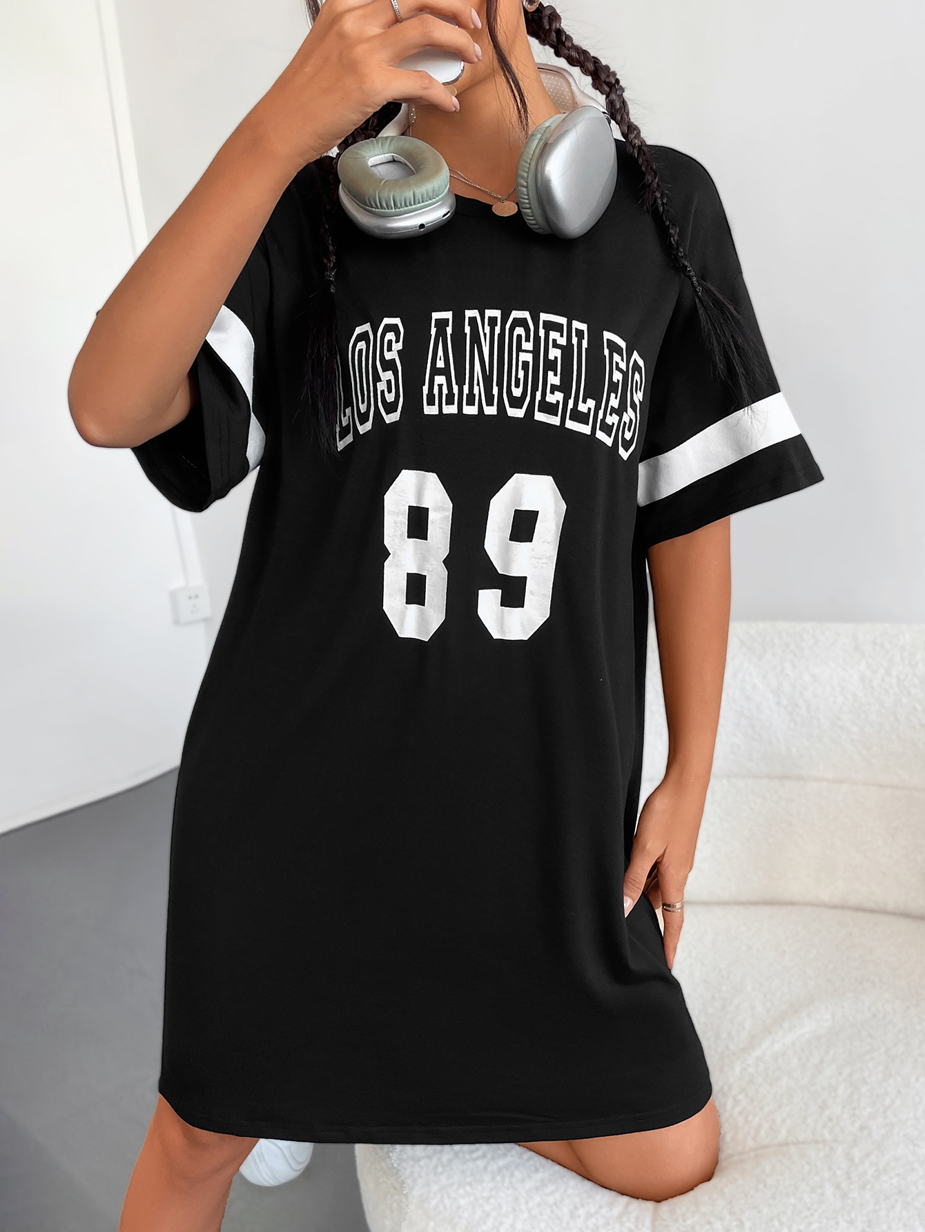Women Clothing Simple Design Dress
