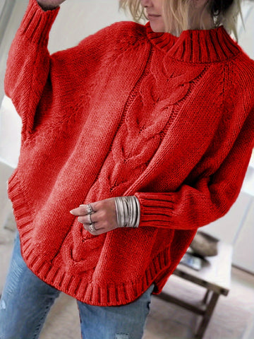red sweater