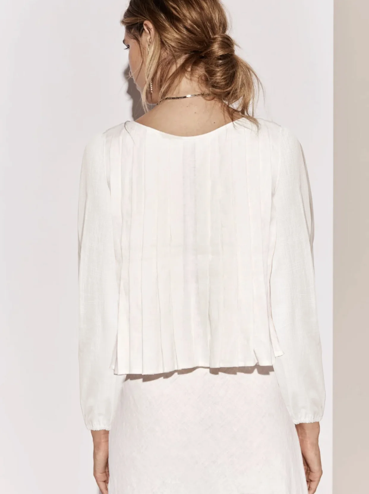 Patchwork Fashion Lace-Up Shirts Top For Women Hollow Out Casual Bandage Solid Elegant Long Sleeve Top Female Cropped Tee