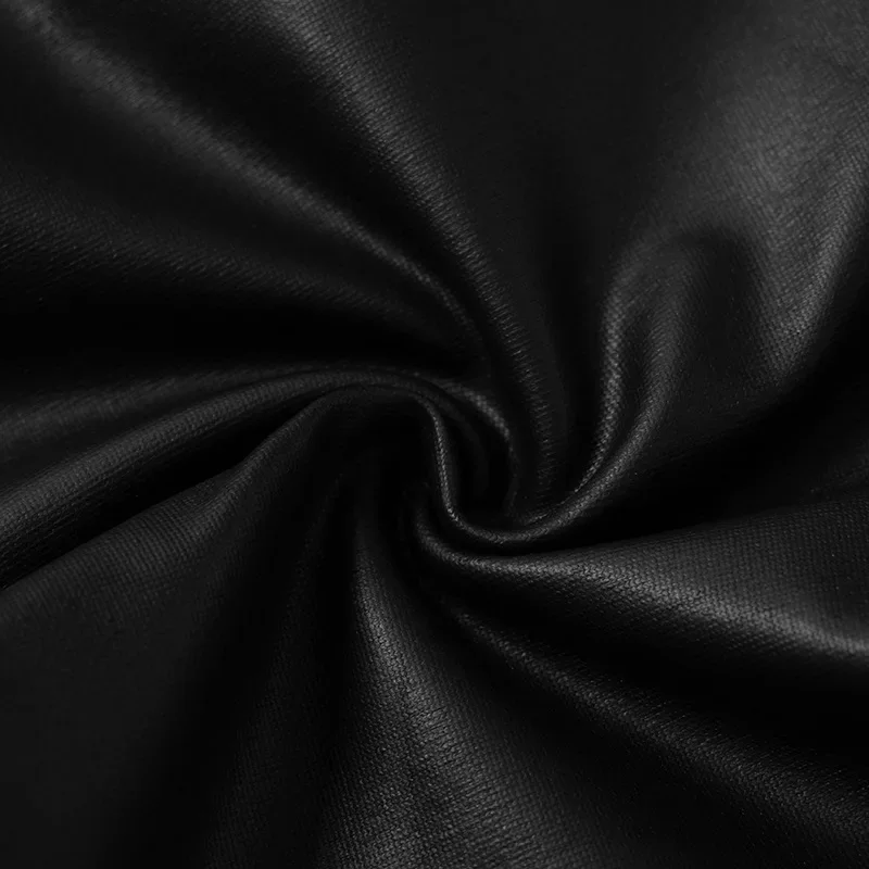 PU Sexy Bodysuit Lingerie Black Top Women Rave Outfit Short Sleeve Body Feminino Hollow Out One-Pieces Lenceria Bodys Sexy Mujer