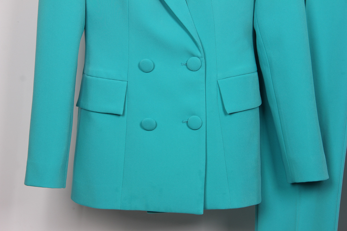 High Quality Casual Office Business Women plus Bra Pants Blazer Suit Set