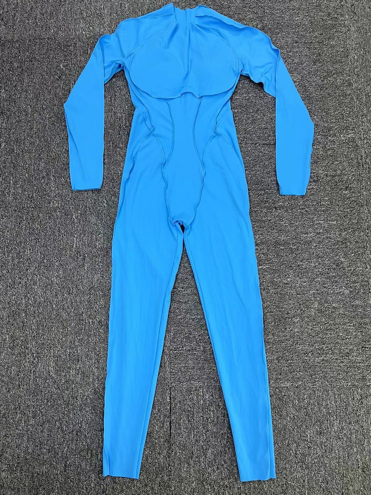 Autumn Sand Winter One Piece Sports Yoga Jumpsuit Backless Tight Long Sleeved Trousers Jumpsuit