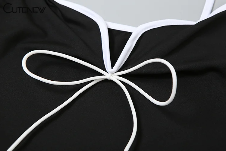 Classic Women Summer Camisole Fashion Concise Bandage Low Neck Backless Skinny Bare Midriff Tops Girls All-matched Tanks