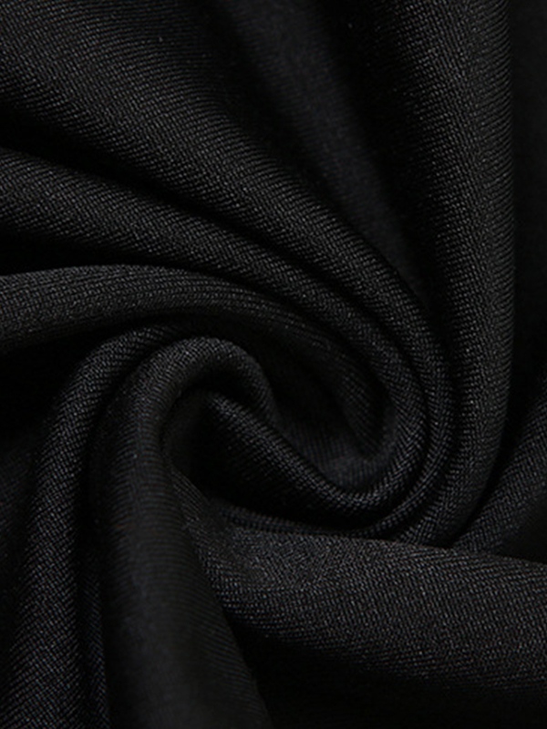 Solid Ruched Long Sleeve Maxi Dress
