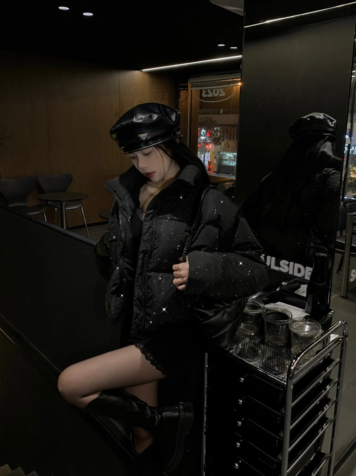 Women Autumn Winter Puffer Jacket New Short Parkas Coat Korean Fashion Stand Collar Bread Jacket Solid Outerwear