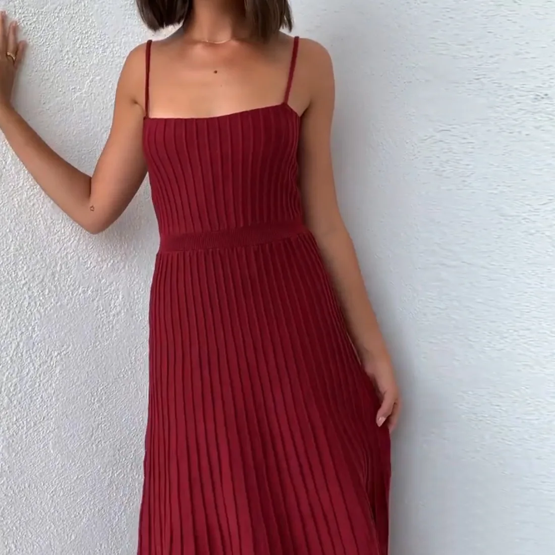 Backless Ribbed Maxi Dress For Women Summer New Holiday Party Stretch High Waist Bodycon Maternity Dresses Knit Sundress
