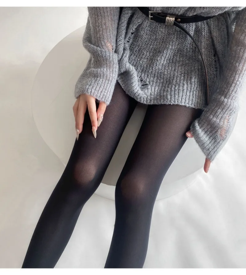 Tights Women Leggings Bodycon Sexy Red See Through Lingerie Femme Pantyhose Summer New Slim Lace Stockings Woman Lingerie