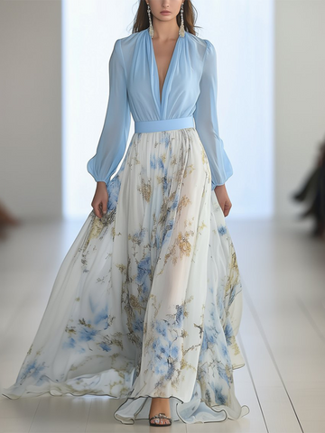 front view lady in dress