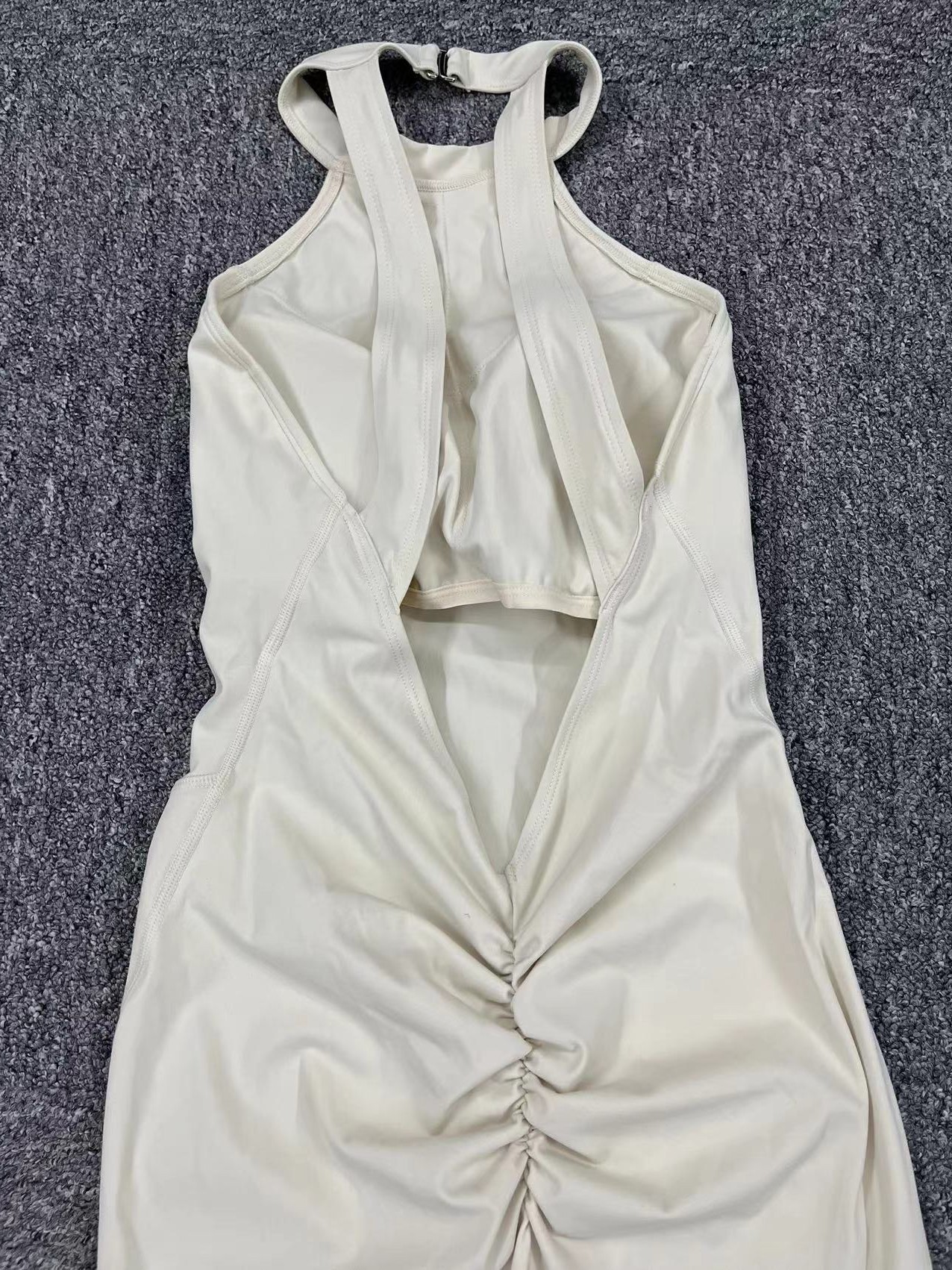 Back Buckle Yoga Jumpsuit Women Peach Hip Backless Sports Quick Drying One Piece Fitness Jumpsuit