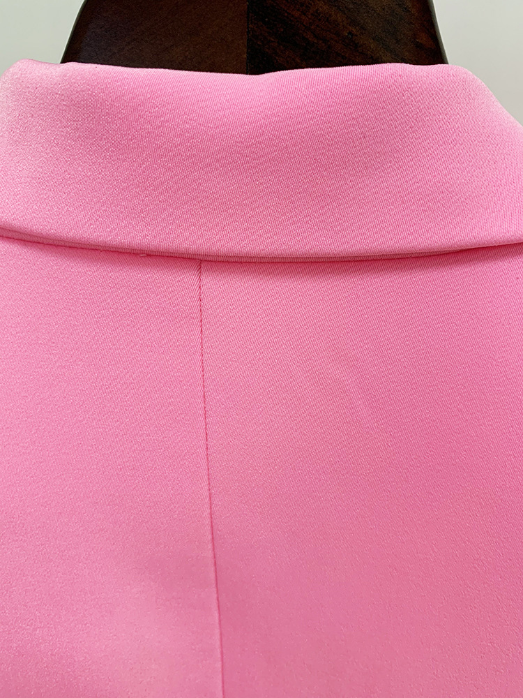 Star Business Wear One Button Cloth Cover Mid Length Suit Skinny Pants Suit Two Piece Suit