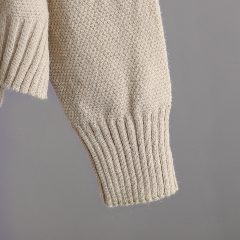 Autumn Winter Casual Knitting Work Pant Women Korean Loose Sweater Wide Leg Pants Pants Two Piece Set