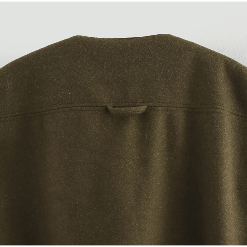 Street Zipper Waistcoat For Women Zipper O-neck Sleeveless Thick Warm Vest Top Female 2025 Spring Lady All-matching Outwear New