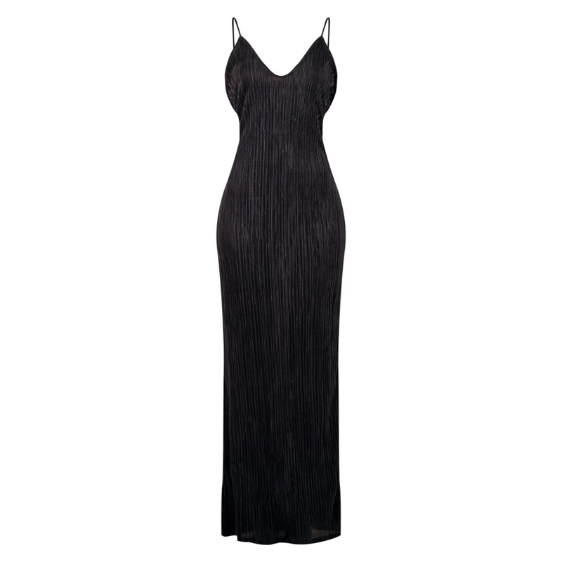 Pleated Dress for Women Floral/Tie Dye Print/Solid Color Spaghetti Strap Sleeveless Dresses Going Out Party Dresses