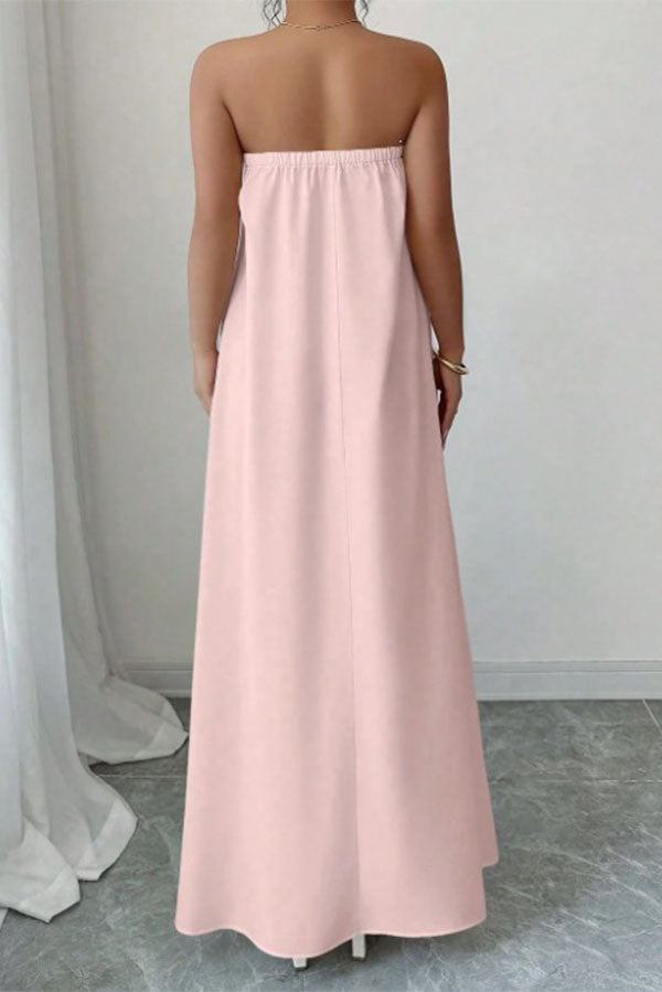 Florence Romantic Floral Tube Dress