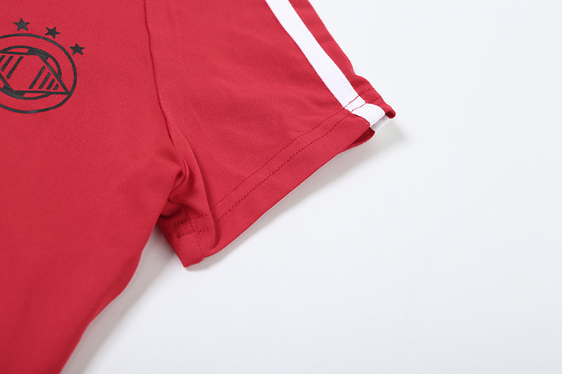 Summer Sexy Slim Fit Cropped Short Sleeve High Waist Hip Lift Shorts Sports Sets Women