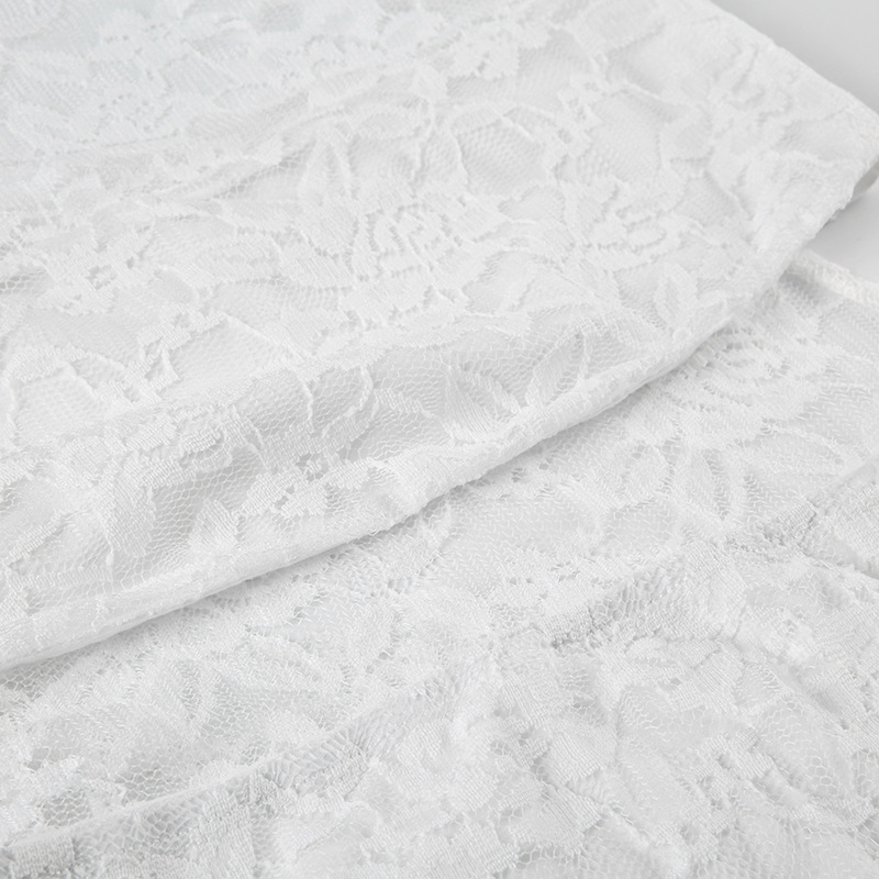 Hollow Out Cutout Slim Fit Hip Lace Maxi Dress See through Sexy off Shoulder Dress Women