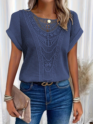 navy blue top