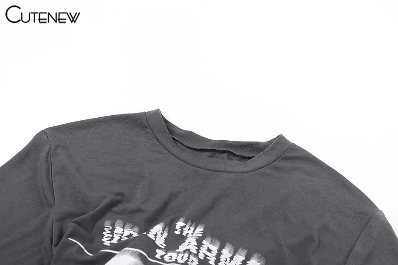 Casual Portrait Print T-shirts Women Classic Summer New Short Sleeve O-neck Fit Tees Female All-matched Trend Street Top