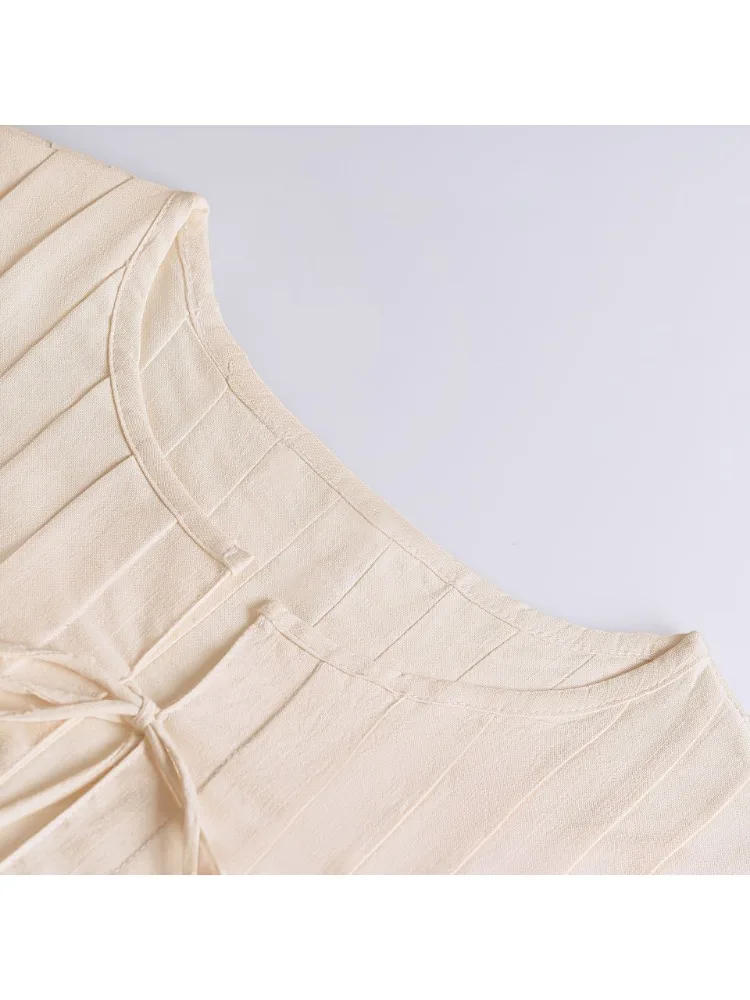 White Bandage Ribbed Tank Top Shirts For Women Hollow Out Sleeveless Slim Summer Fashion Vest Women's Lace-Up Vest Y2k Top