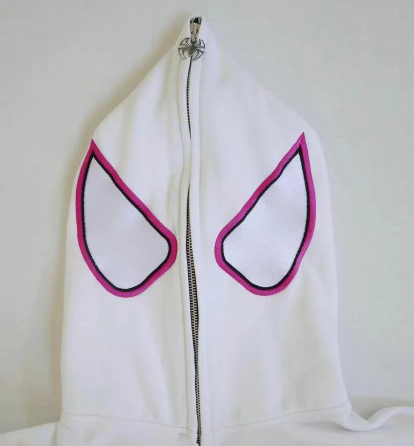 Y2K European Halloween Personalized Women's Hoodies and Hoodies Couples Large Spider Woman