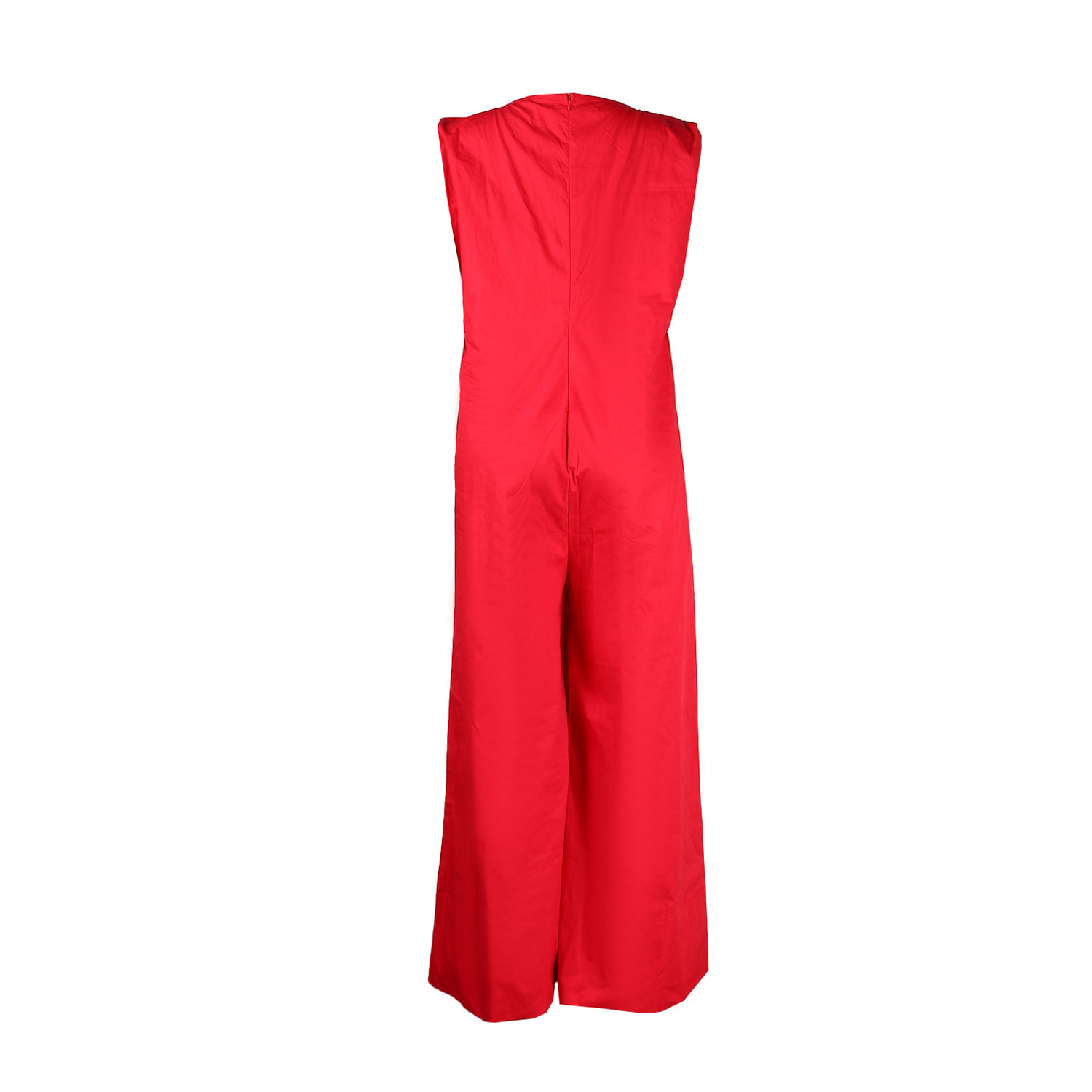 Women Casual Solid Color Wide Leg Jumpsuit